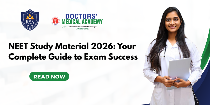 NEET Study Material 2026: Your Complete Guide to Exam Success NEET Study Material 2026: Your Complete Guide to Exam Success